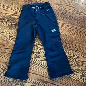 north face girls size 7-8 ski pants
